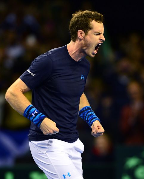 戴维斯杯翻盘法网，穆雷统治全场